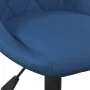 Taburete de cocina de terciopelo azul by , Kitchen stools - Ref: Foro24-335320, Price: 64,32 €, Discount: %