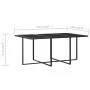 Garden dining set 7 pieces with gray synthetic rattan cushions by vidaXL, Garden sets - Ref: Foro24-313118, Price: 520,11 €, ...