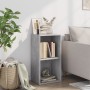 Estantería 2 niveles contrachapada gris hormigón 40x30x76,5cm von , Bücherregale und Regale - Ref: Foro24-800931, Preis: 39,9...