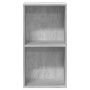 Estantería 2 niveles contrachapada gris hormigón 40x30x76,5cm von , Bücherregale und Regale - Ref: Foro24-800931, Preis: 39,9...