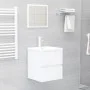 Armario para lavabo madera contrachapada blanco 41x38,5x45 cm by , Bathroom furniture - Ref: Foro24-804728, Price: 49,28 €, D...