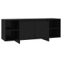 Mueble para TV madera contrachapada negro 130x35x50 cm von , TV-Möbel - Ref: Foro24-809585, Preis: 103,52 €, Rabatt: %