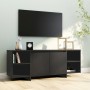 Mueble para TV madera contrachapada negro 130x35x50 cm von , TV-Möbel - Ref: Foro24-809585, Preis: 103,52 €, Rabatt: %