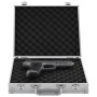Maletín para armas de aluminio y ABS plateado by , Firearm cases - Ref: Foro24-91868, Price: 26,69 €, Discount: %