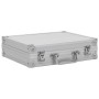 Maletín para armas de aluminio y ABS plateado by , Firearm cases - Ref: Foro24-91868, Price: 26,69 €, Discount: %
