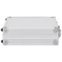 Maletín para armas de aluminio y ABS plateado by , Firearm cases - Ref: Foro24-91868, Price: 26,69 €, Discount: %
