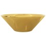 Lavabo 42x14 cm cerámica dorado by , Sinks - Ref: Foro24-143494, Price: 66,80 €, Discount: %