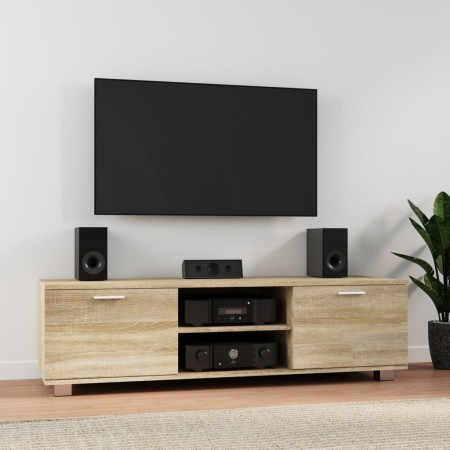 Mueble para TV madera contrachapada roble Sonoma 140x40,5x35 cm von , TV-Möbel - Ref: Foro24-342623, Preis: 103,15 €, Rabatt: %