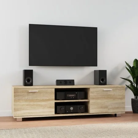 Mueble para TV madera contrachapada roble Sonoma 140x40,5x35 cm von , TV-Möbel - Ref: Foro24-342623, Preis: 101,60 €, Rabatt: %