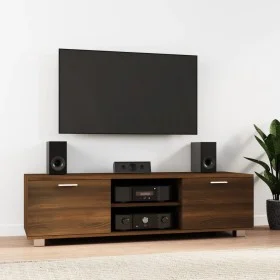 Mueble para TV madera contrachapada marrón roble 140x40,5x35 cm by , TV Furniture - Ref: Foro24-342628, Price: 101,60 €, Disc...