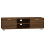 Mueble para TV madera contrachapada marrón roble 140x40,5x35 cm von , TV-Möbel - Ref: Foro24-342628, Preis: 103,15 €, Rabatt: %