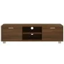 Mueble para TV madera contrachapada marrón roble 140x40,5x35 cm by , TV Furniture - Ref: Foro24-342628, Price: 101,60 €, Disc...