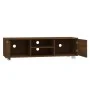 Mueble para TV madera contrachapada marrón roble 140x40,5x35 cm by , TV Furniture - Ref: Foro24-342628, Price: 101,60 €, Disc...