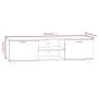 Mueble para TV madera contrachapada marrón roble 140x40,5x35 cm by , TV Furniture - Ref: Foro24-342628, Price: 101,60 €, Disc...