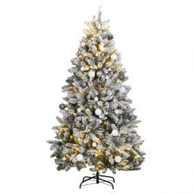 Árbol de Navidad artificial con bisagras 300 LED y bolas 300 cm von , Weihnachtsbäume - Ref: Foro24-3210178, Preis: 361,80 €,...