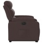 Sillón eléctrico reclinable elevable de tela marrón oscuro by , Armchairs - Ref: Foro24-3205009, Price: 345,44 €, Discount: %