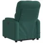 Silla de masaje reclinable de pie de tela verde oscura by , Armchairs - Ref: Foro24-3204728, Price: 321,01 €, Discount: %