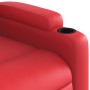Sillón reclinable elevable cuero artificial rojo by , Armchairs - Ref: Foro24-3204777, Price: 268,38 €, Discount: %