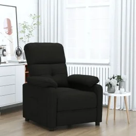 Sillón reclinable de tela negro de , Sillones - Ref: Foro24-348277, Precio: 173,96 €, Descuento: %