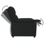 Sillón reclinable de tela negro by , Armchairs - Ref: Foro24-348277, Price: 173,96 €, Discount: %
