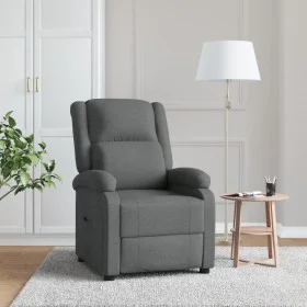 Sillón reclinable de tela gris oscuro by , Armchairs - Ref: Foro24-348436, Price: 193,09 €, Discount: %