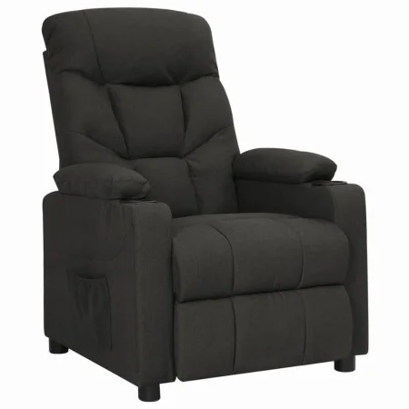 Sillón reclinable de tela negro de , Sillones - Ref: Foro24-348531, Precio: 231,19 €, Descuento: %