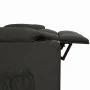 Sillón reclinable de tela negro de , Sillones - Ref: Foro24-348531, Precio: 231,19 €, Descuento: %