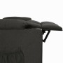 Sillón reclinable de tela negro by , Armchairs - Ref: Foro24-348531, Price: 236,00 €, Discount: %
