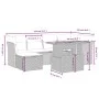 Set sofás de jardín 7 piezas y cojines ratán sintético beige by , Garden sets - Ref: Foro24-3275480, Price: 519,37 €, Discoun...