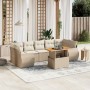 Juego de sofás de jardín con cojines beige 8 pzas ratán PE von , Gartensets - Ref: Foro24-3272108, Preis: 613,30 €, Rabatt: %