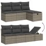 Set de sofás de jardín 8 pzas y cojines ratán sintético gris by , Garden sets - Ref: Foro24-3264136, Price: 495,20 €, Discoun...