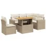 Juego de sofás jardín con cojines 6 pzas ratán sintético beige von , Gartensets - Ref: Foro24-3271317, Preis: 470,36 €, Rabat...