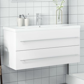 Mueble de baño con lavabo integrado blanco von , Badezimmerwaschtische - Ref: Foro24-3278794, Preis: 336,97 €, Rabatt: %