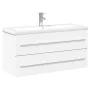 Mueble de baño con lavabo integrado blanco von , Badezimmerwaschtische - Ref: Foro24-3278794, Preis: 324,27 €, Rabatt: %