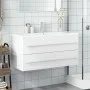 Mueble de baño con lavabo integrado blanco von , Badezimmerwaschtische - Ref: Foro24-3278794, Preis: 324,27 €, Rabatt: %