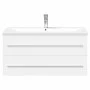 Mueble de baño con lavabo integrado blanco von , Badezimmerwaschtische - Ref: Foro24-3278794, Preis: 324,27 €, Rabatt: %