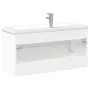 Mueble de baño con lavabo integrado blanco von , Badezimmerwaschtische - Ref: Foro24-3278794, Preis: 324,27 €, Rabatt: %