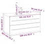 Mueble de baño con lavabo integrado blanco von , Badezimmerwaschtische - Ref: Foro24-3278794, Preis: 324,27 €, Rabatt: %