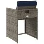 Sillones de jardín con cojines 4 uds ratán sintético gris von , Gartenstühle - Ref: Foro24-4007462, Preis: 235,95 €, Rabatt: %