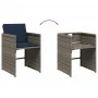 Sillones de jardín con cojines 4 uds ratán sintético gris von , Gartenstühle - Ref: Foro24-4007462, Preis: 235,95 €, Rabatt: %