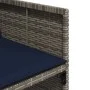Sillones de jardín con cojines 4 uds ratán sintético gris von , Gartenstühle - Ref: Foro24-4007462, Preis: 235,95 €, Rabatt: %