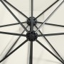 Cantilever parasol with pole and LED lights sand 300 cm by vidaXL, Umbrellas - Ref: Foro24-312328, Price: 165,52 €, Discount: %