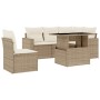Juego de sofás jardín con cojines 6 pzas ratán sintético beige von , Gartensets - Ref: Foro24-3267278, Preis: 451,45 €, Rabat...