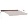 Toldo retráctil automático marrón 400x300 cm by , Awnings - Ref: Foro24-3310210, Price: 421,54 €, Discount: %