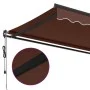 Toldo retráctil automático marrón 400x300 cm by , Awnings - Ref: Foro24-3310210, Price: 421,54 €, Discount: %