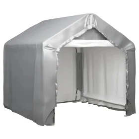 Grau verzinktes Stahllagerzelt 180x180 cm von vidaXL, Schuppen - Ref: Foro24-148633, Preis: 213,53 €, Rabatt: %