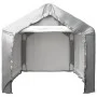 Grau verzinktes Stahllagerzelt 180x180 cm von vidaXL, Schuppen - Ref: Foro24-148633, Preis: 213,53 €, Rabatt: %