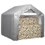 Carpa de almacenamiento acero galvanizado gris 180x180 cm de vidaXL, Cobertizos - Ref: Foro24-148633, Precio: 213,53 €, Descu...
