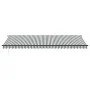 Toldo retráctil manual con luz LED antracita y blanco 600x300cm von , Markisen - Ref: Foro24-3310244, Preis: 542,43 €, Rabatt: %