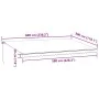 Toldo retráctil manual con luz LED antracita y blanco 600x300cm von , Markisen - Ref: Foro24-3310244, Preis: 542,43 €, Rabatt: %